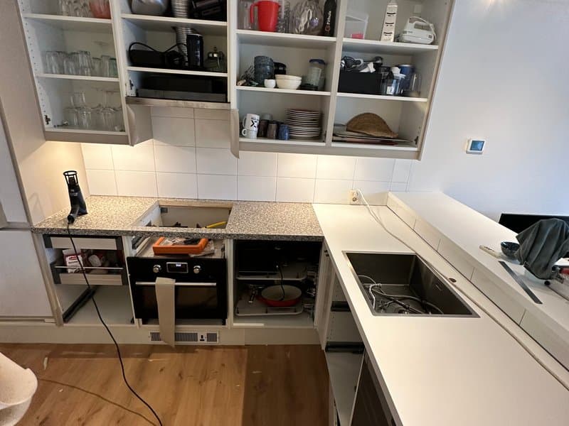 Gewrapte keuken, voorbeeld 4 uit ons portfolio